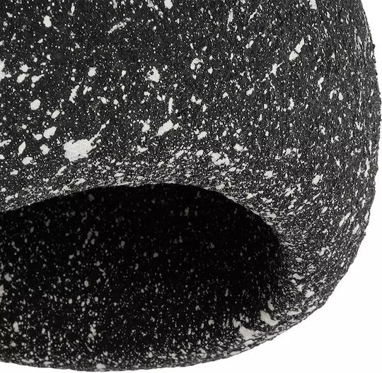 GloboStar Stone Hängelampe Gray Glocke mit Fassung E27 35x31x26cm.