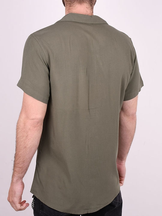 Kurzärmlig Hemd Khaki