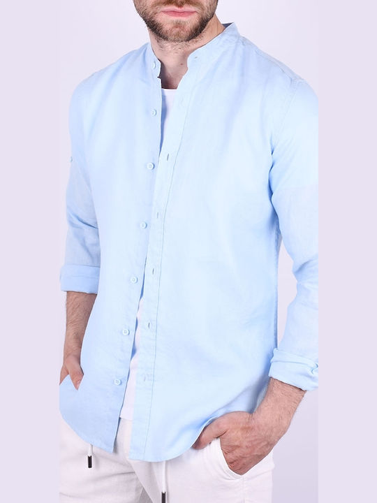 Дълъг ръкав Риза Light Blue