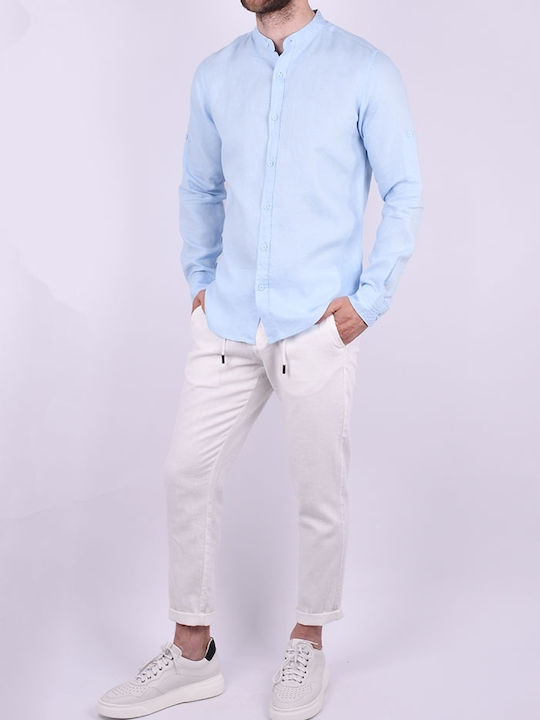 Дълъг ръкав Риза Light Blue