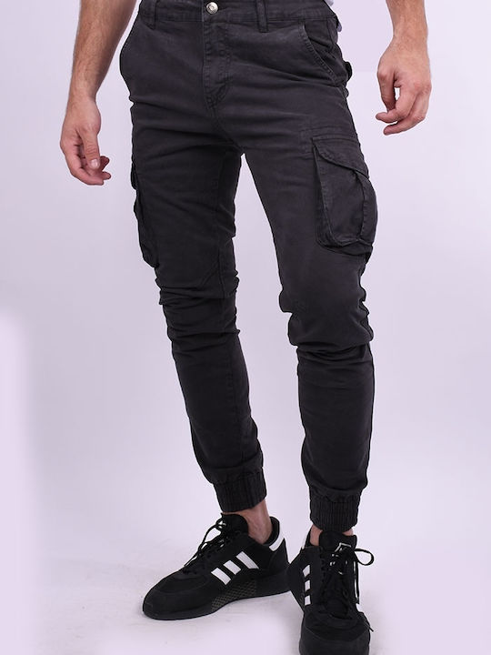 Trousers Cargo in Slim Fit Gray