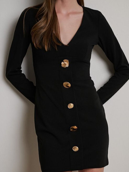 Mini Abendkleid Schwarz
