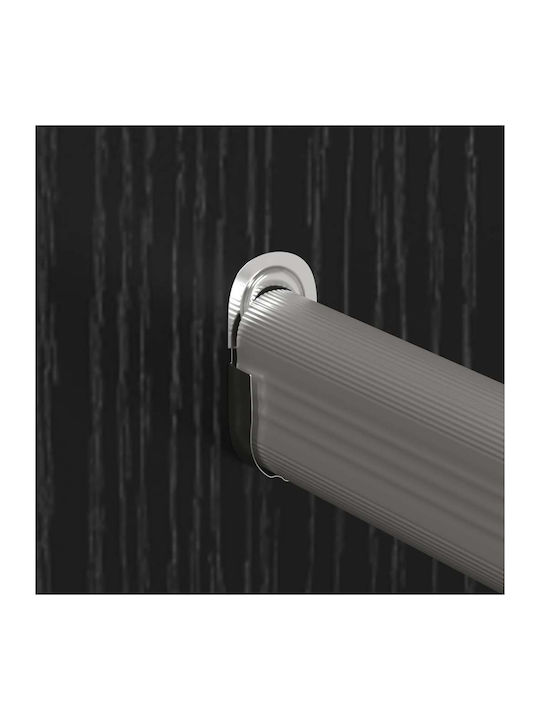 Wand Wohnzimmer Vitrine aus Spanplatte Schwarze Eiche 41x48x102cm