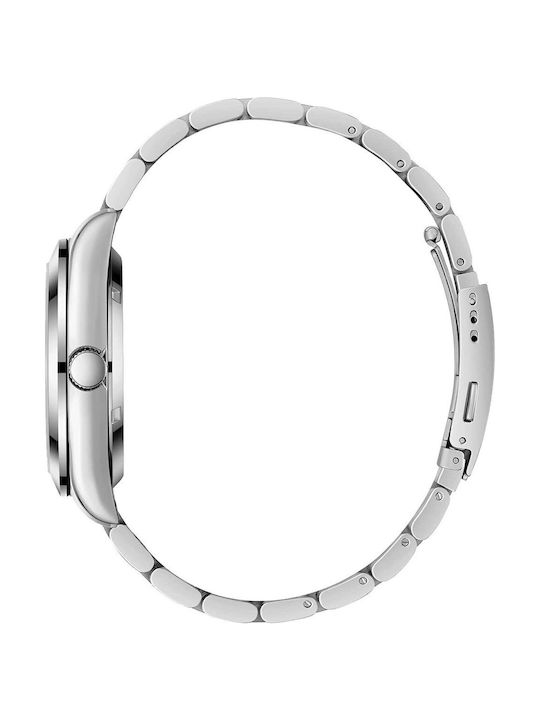 Lee Cooper Men's Watch Automatic with Silver Stainless Steel Bracelet