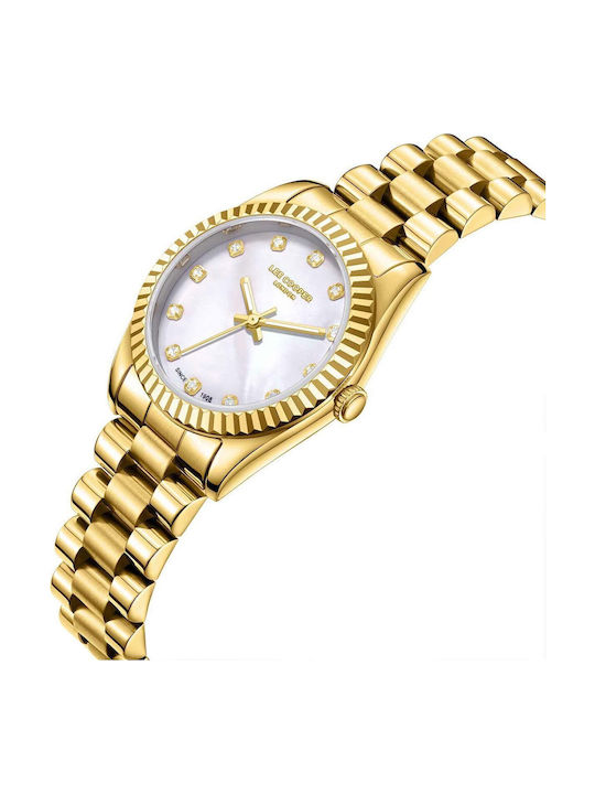 Lee Cooper Crystals Watch with Battery Mechanism