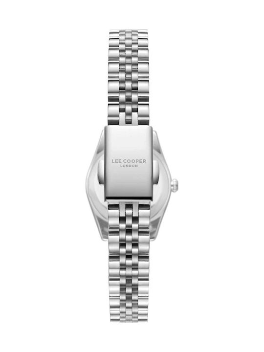 Lee Cooper Crystals Women's Watch with Silver Metal Bracelet