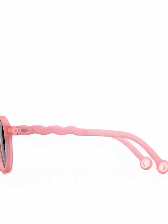 Olivio & Co Oval Kids Sunglasses with Polarized Pink Lenses for 5-12 Years
