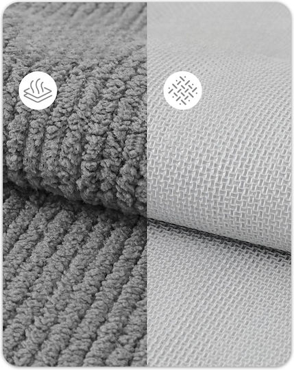 Color&Geometry Entrance Mat Anti-slip Gray 80x120cm