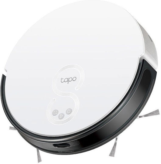 TP-LINK Tapo Rv20 Max Σκούπα Ρομπότ με Χαρτογράφηση Laser & Απορρόφηση 5300Pa Λευκή