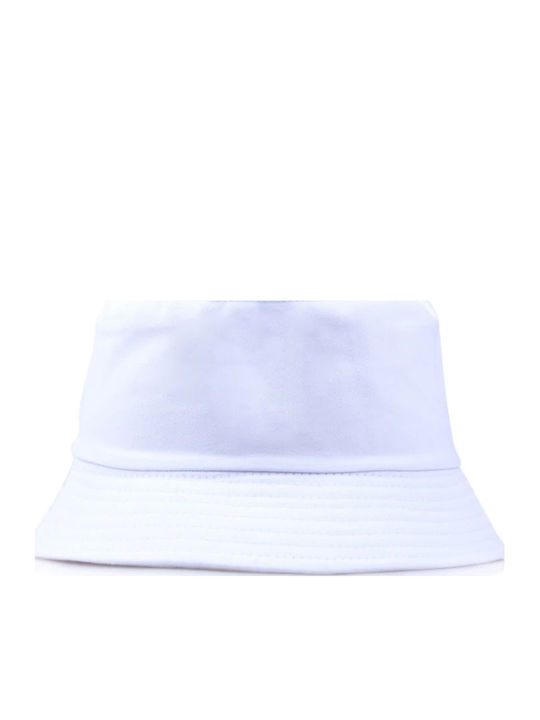 Moda4u Fabric Men's Hat Bucket Style White