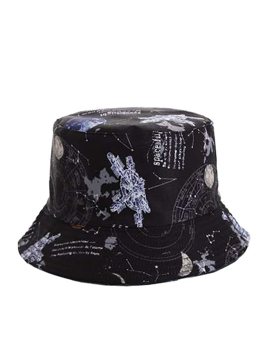 Moda4u Fabric Men's Hat Bucket Style Black