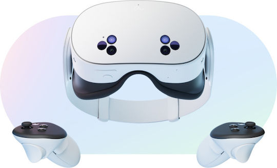 Meta Quest 3S Standalone VR Headset 128GB for Computer with Gamepad & Batman: Arkham Shadow