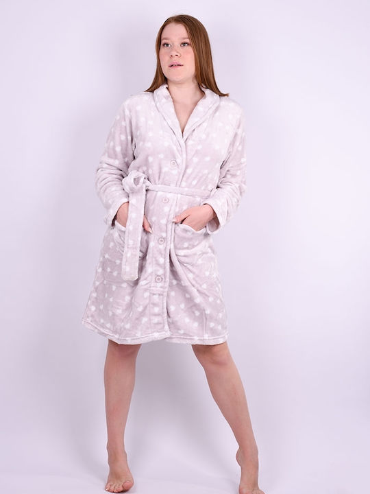 Tress Winter Damen Robe Lilac