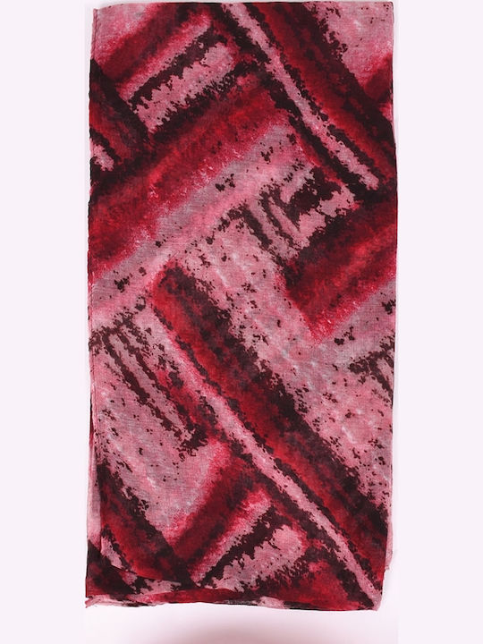 T & D Women's Scarf Red