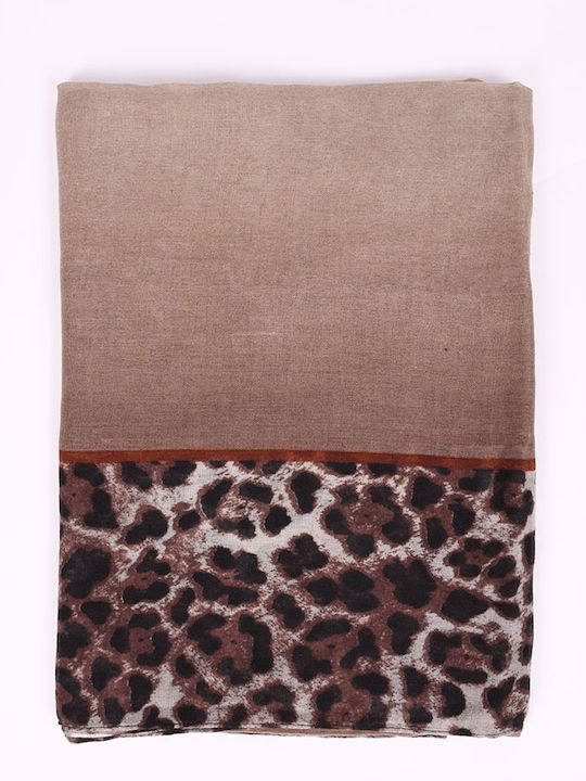 T & D Women's Scarf Beige