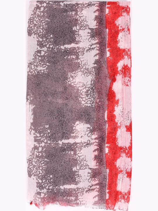 T & D Women's Scarf Red