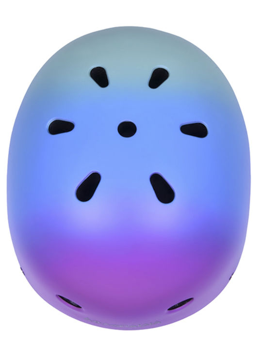 Athlopaidia Kids' City Bike Helmet Green/Pink/Blue