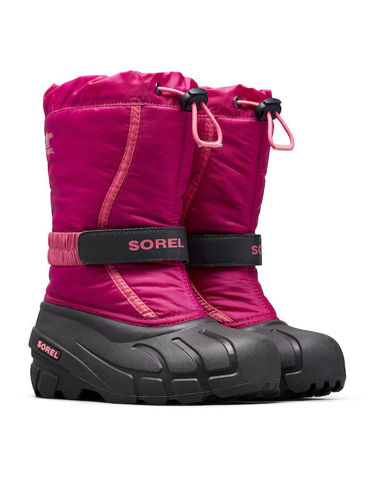 Kinder-Schneestiefel Rosa