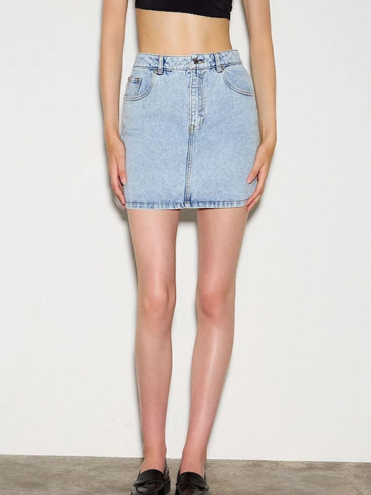 Denim Mini Rock Blue Denim