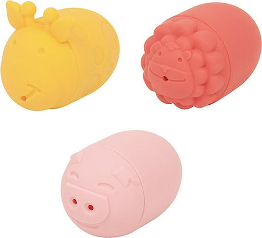 Marcus & Marcus Baby Bath Toys Silicone Animal Set 3 Pieces