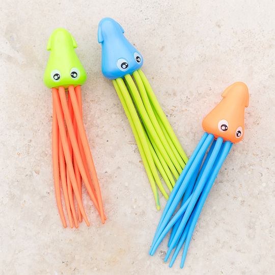 Splash Set of 3 Diving Toy Squids