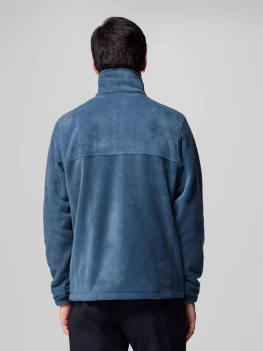 Steens Mountain Full Ανδρική Ζακέτα Fleece Μπλε