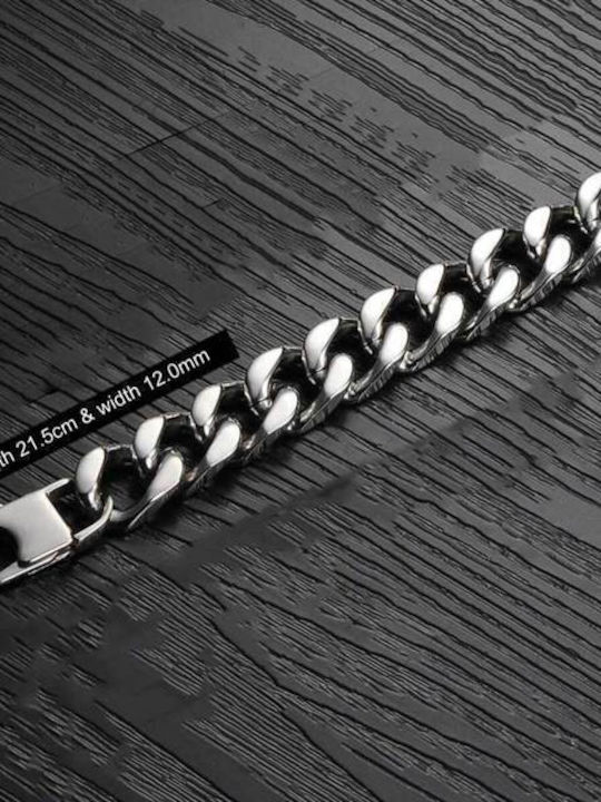 Bode Chain Hand made of Stainless Steel Wide Thickness 12mm