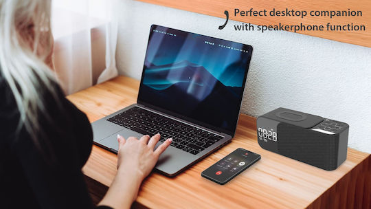 Ceas De Masă Digital Cu Ceas Deșteptător Radio Și Încărcare Wireless