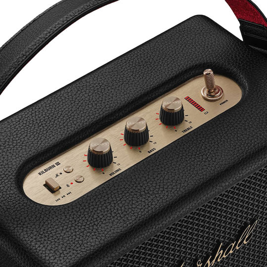 Marshall Kilburn III Ηχείο Bluetooth 50W με Διάρκεια Μπαταρίας έως 50 ώρες Black & Brass