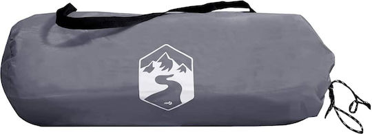 vidaXL Camping Tent Black 3 Seasons 208x140x175cm
