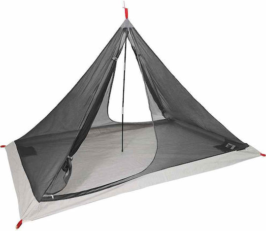 vidaXL Καλοκαιρινή Σκηνή Camping Igloo Μαύρη 240x160x133εκ.