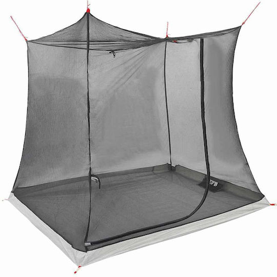 vidaXL Camping Tent Black 3 Seasons 208x140x175cm