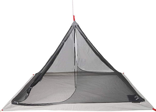 vidaXL Καλοκαιρινή Σκηνή Camping Igloo Μαύρη 240x160x133εκ.