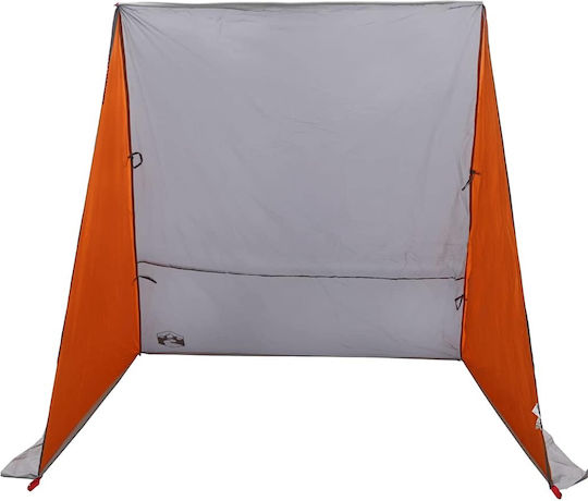 vidaXL Summer Camping Storage Tent Gray 190x150x185cm