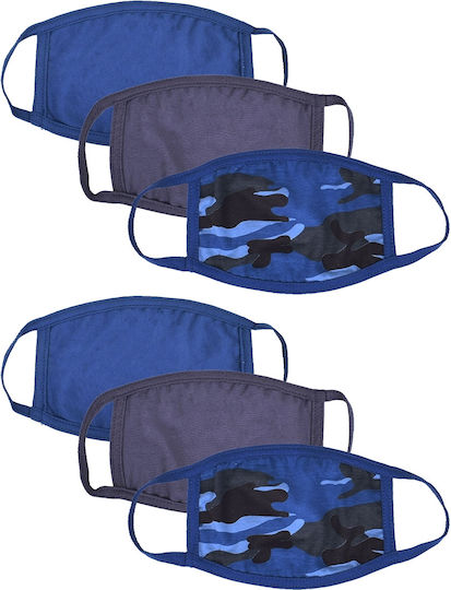 Moda4u Mască de protecție Țesătură MA65 6buc
