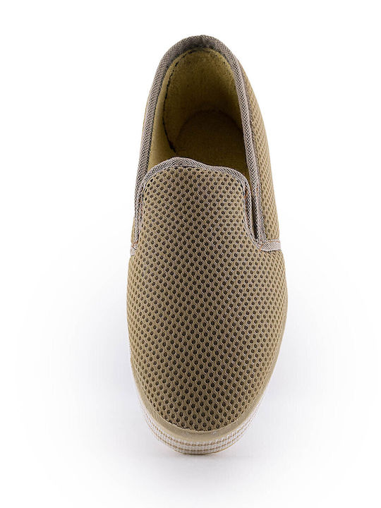 Slip-on-uri pentru bărbați Bej