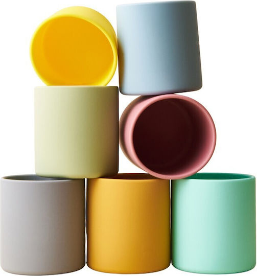 Zingies Παιδικό Ποτηράκι από Σιλικόνη Πράσινο 200ml για 4m+