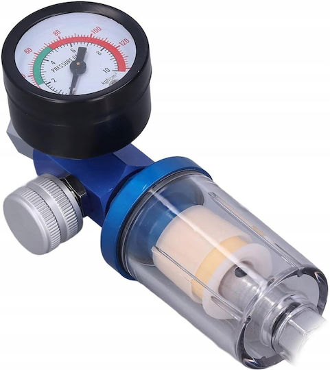 Pressure Reducer 1/4 7bar + Drainer Hvlp Paint Sprayer