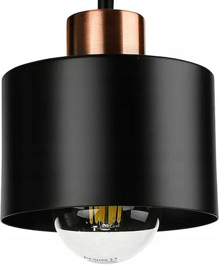 Spot with 4 Lights and with Socket E27 in Black Color