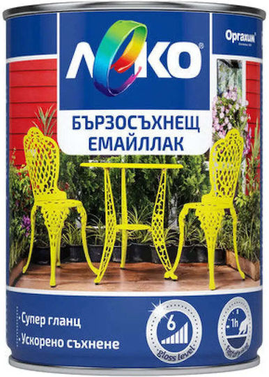 Leko Антикорозионно покритие 0.65лт Жълт Блестящ