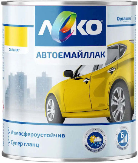 Leko Антикорозионно покритие 0.75лт Жълт Блестящ