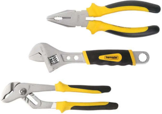 Topmaster Σετ Πένσες Σετ Πένσες Μήκους 180mm 3τμχ