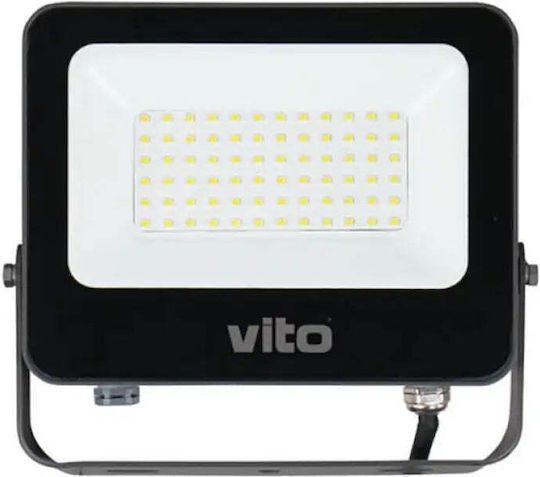 Vito Waterproof LED Floodlight 50W Natural White 4000K IP65