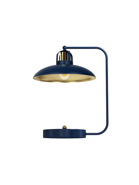 Eko Light Lustră Decorativă cu Soclu pentru Bec E27 Albastru