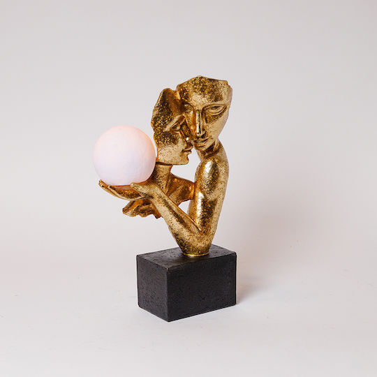 Dekorative Lampe Abbildung Gold