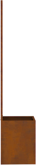 vidaXL Topf Metallisch Sk Rusty 32x140cm.