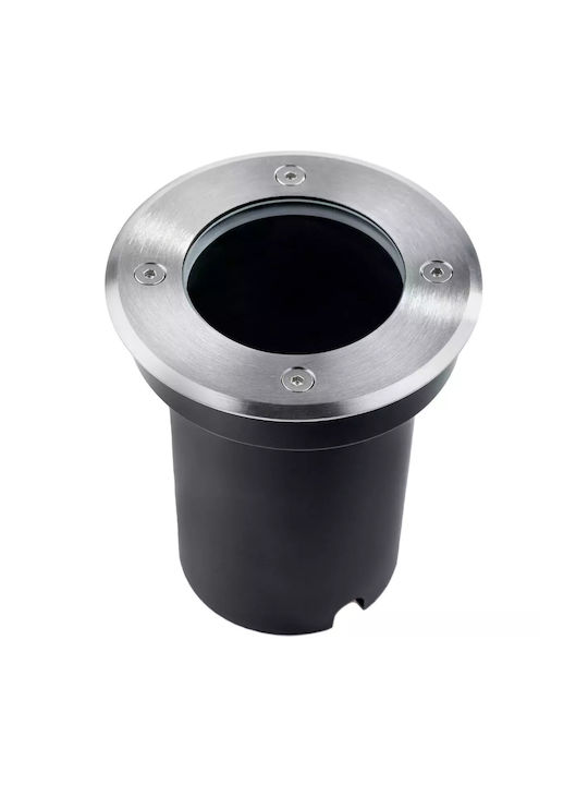 Lampa Lumină de Podea pentru Exterior 12W IP65 pentru Soclu GU10 Gri