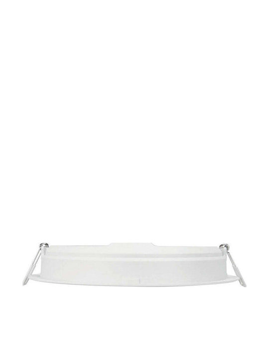Philips Meson Rotund Încastrat Panou LED Putere 20W cu Alb Rece Lumini