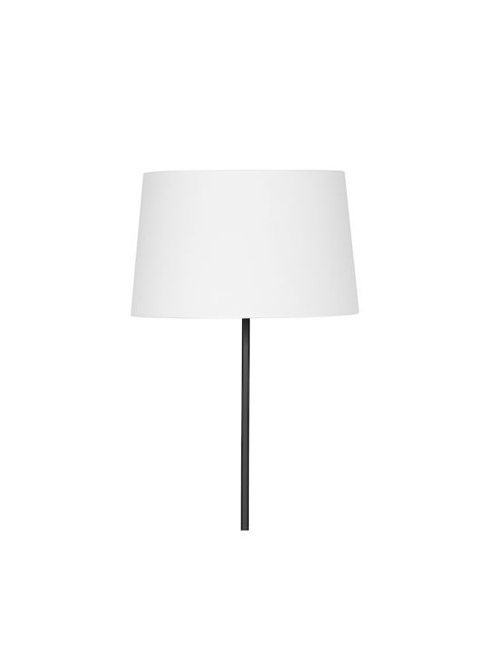 TK Lighting Maja Floor Lamp H148xW45cm. with Socket for Bulb E27 Black