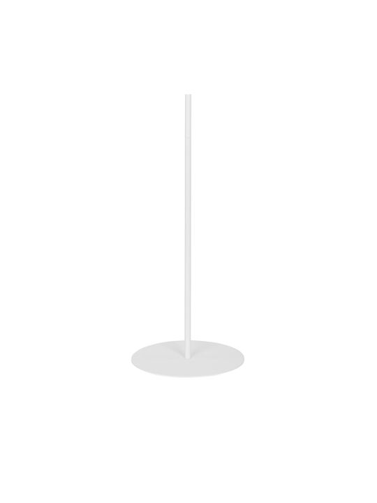 TK Lighting Maja Floor Lamp H148xW45cm. with Socket for Bulb E27 White